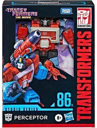 Figurine Transformers 1986 Studio Series Perceptor 11 Cm - Hasbro, Neuve Sous Emballage D'Origine