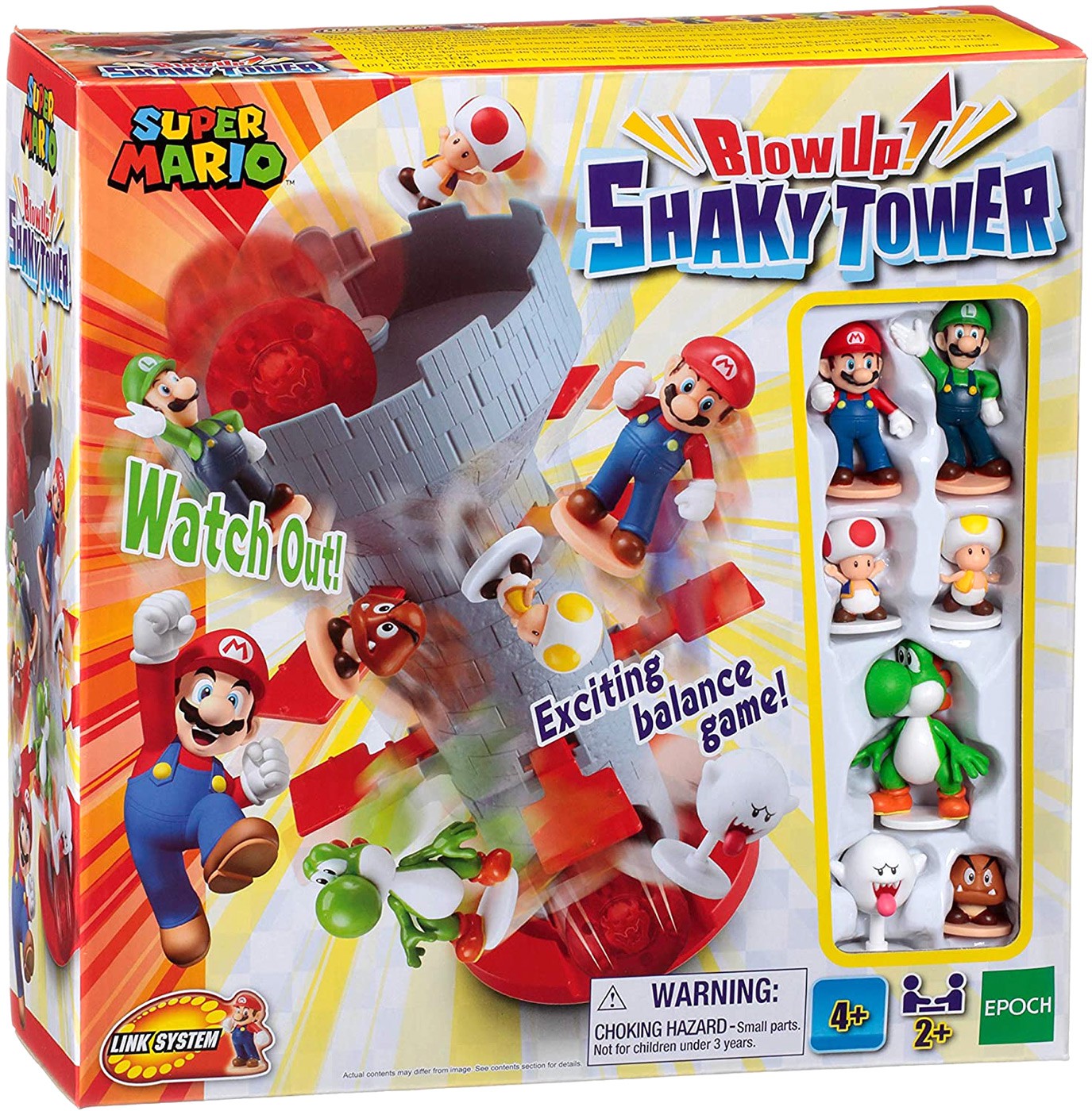 Super Mario Blow Up Shaky Tower Game 5054131073568| eBay