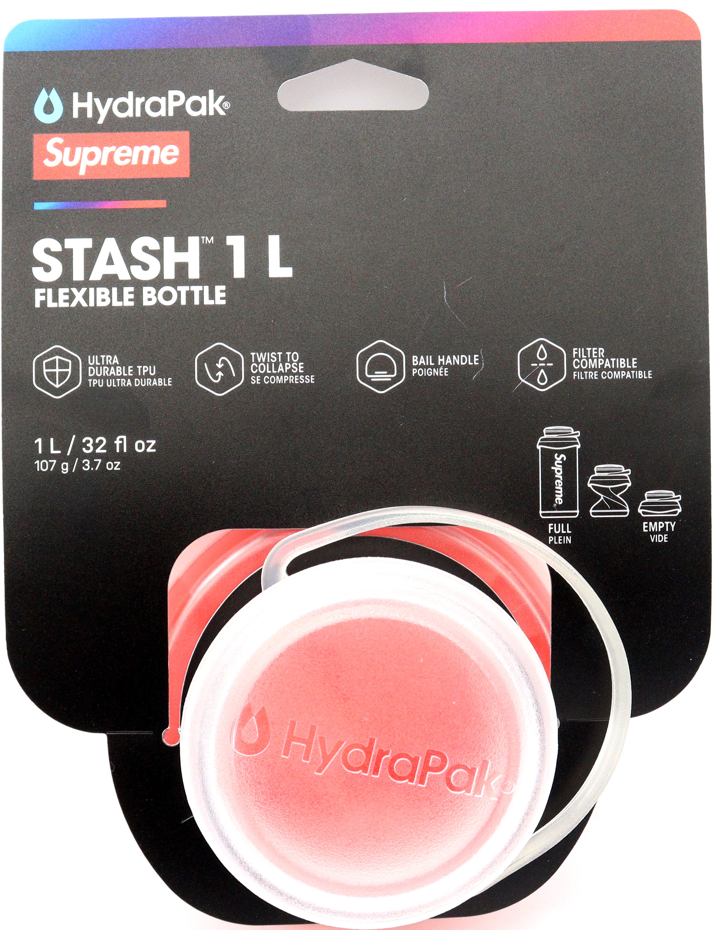 supreme flexible bottle ボトル　1l Supreme Stash 1L Red Flexible Bottle | eBay