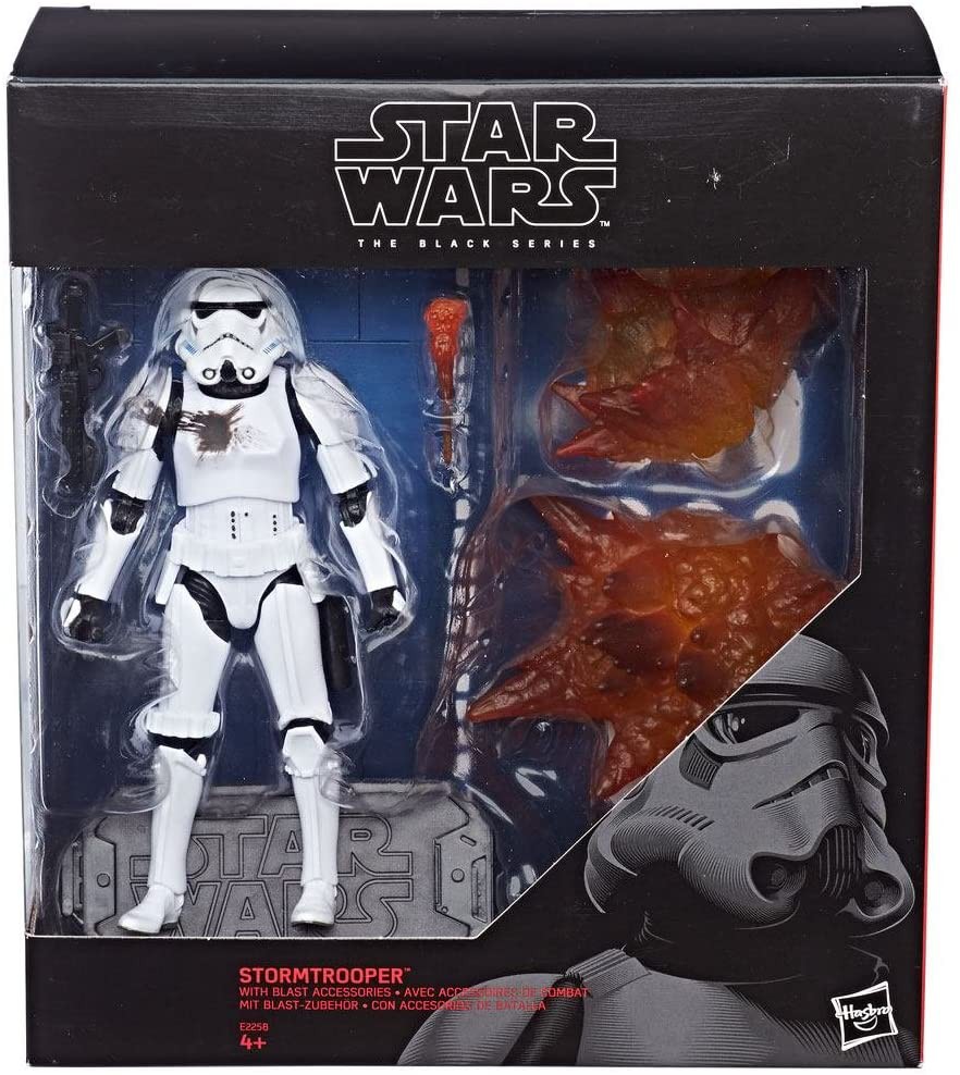 STAR WARS THE BLACK SERIES HASBRO SEALED STORMTROOPER WITH BLAST ACCESSORIES