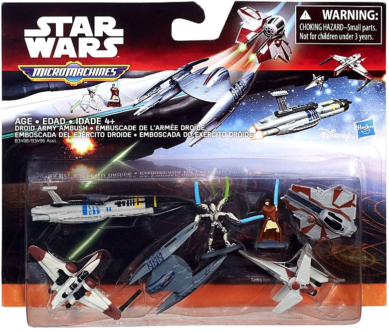 Starv Wars AOTC Micro Machines ARC-170 STARFIGHTER The Force Awakens Hasbro 2015