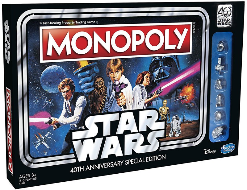 monopoly star wars 40th anniversary edition