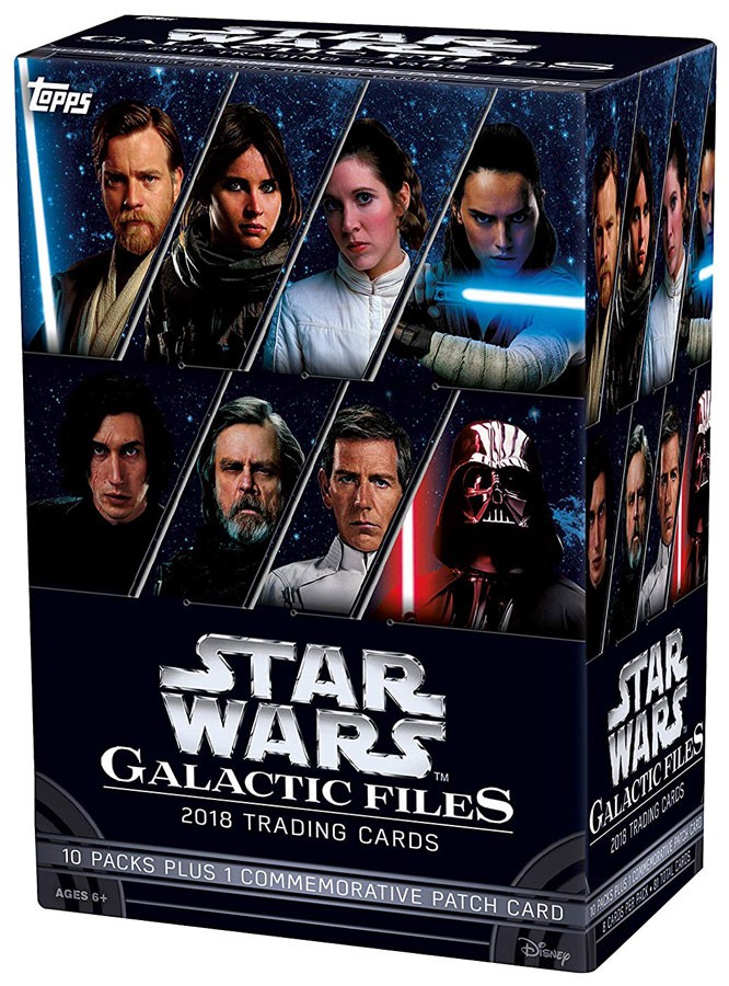 star wars galactic files trading cards