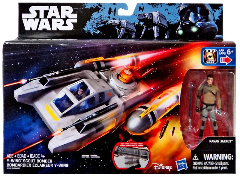 Details about  / Star Wars Rebels Vehicle Y-Wing Scout Bomber by Hasbro