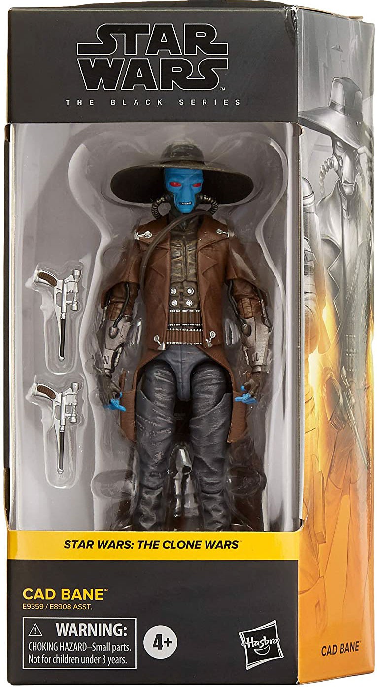 Star Wars The Clone Wars Black Series Wave 27 Cad Bane