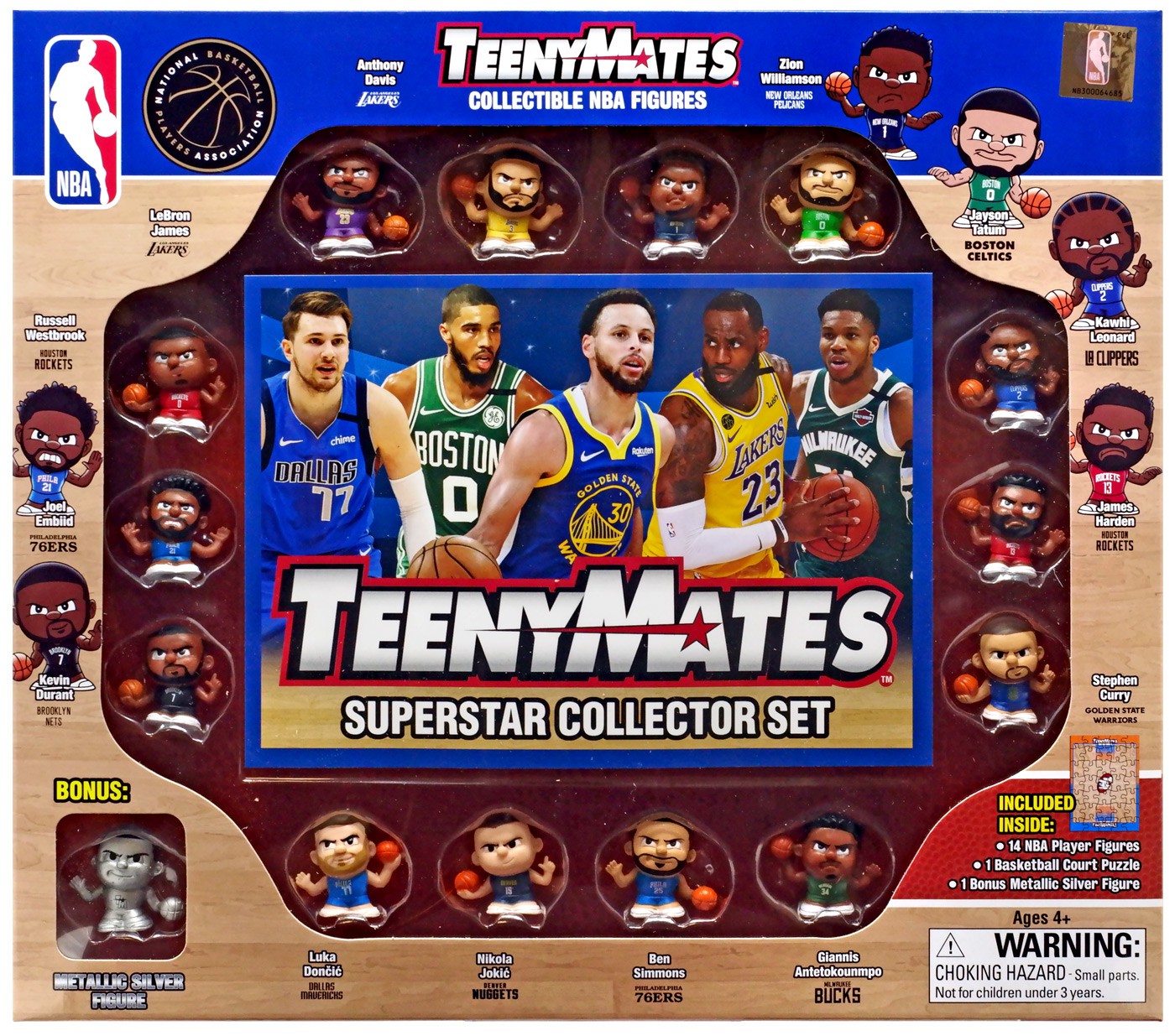 NBA TeenyMates Basketball Series 6 15-Piece Gift Set | eBay