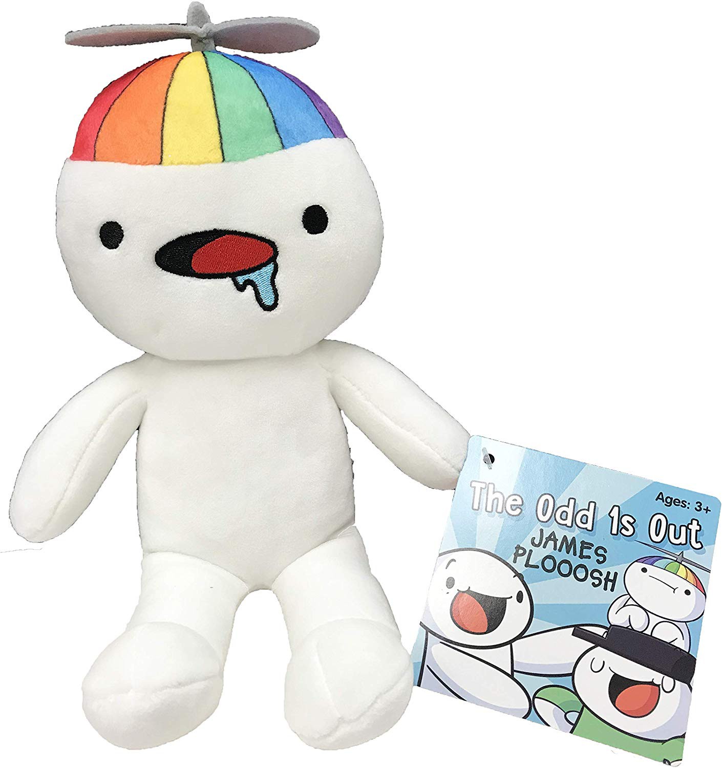 1x JAMES THE ODD 1/'S OUT ONES SUBWAY PLOOOSH 8/" EXCLUSIVE OFFICIAL PLUSH IN HAND