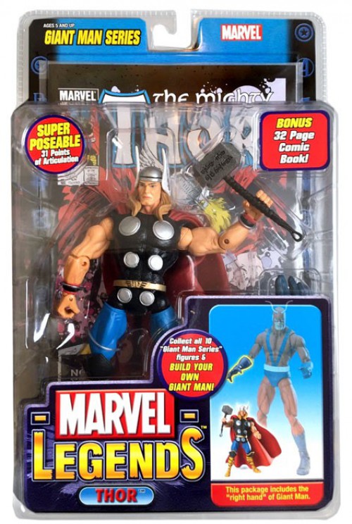 Marvel Legends Giant Man Build A Figure Thor Exclusive Action Figure | eBay