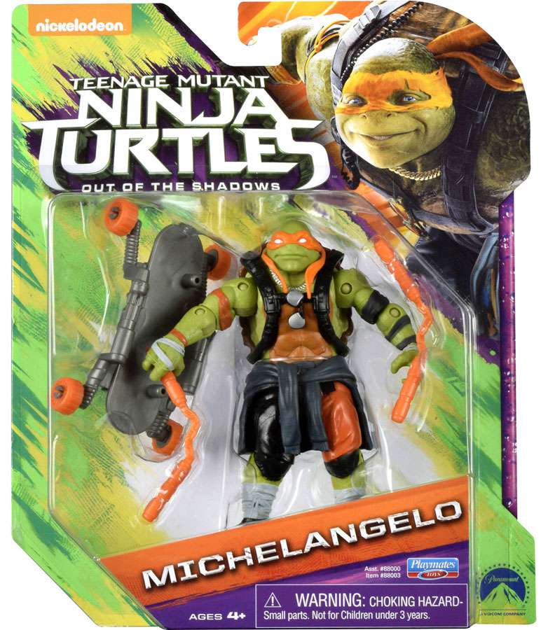 tmnt michelangelo toys around