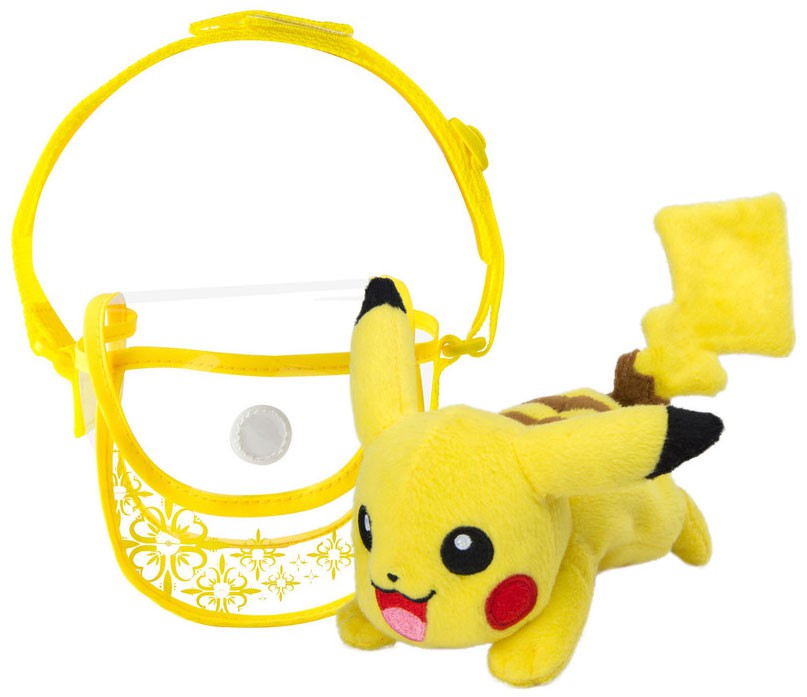 shoulder pikachu plush