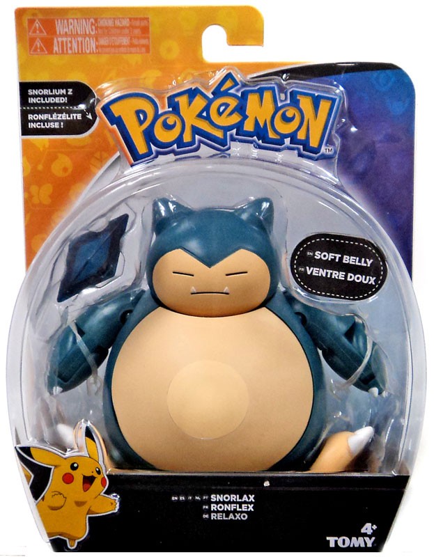 pokemon snooze action snorlax