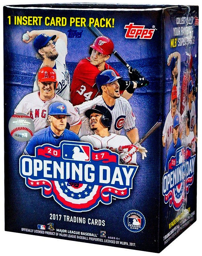 MLB 2017 Topps Baseball Cards 2017 Opening Day Trading Card BLASTER Box