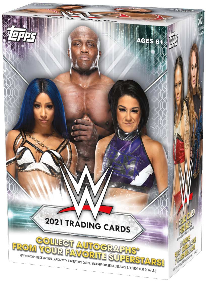 WWE Wrestling Topps 2021 WWE Trading Card BLASTER Box | eBay