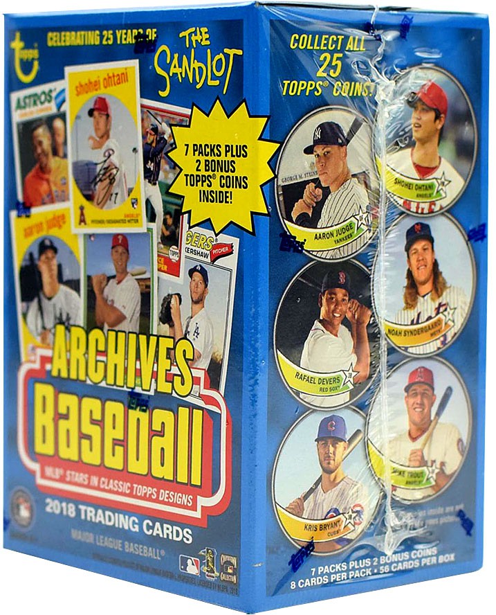 2018 Archives Baseball Cards Trading Card BLASTER Box eBay