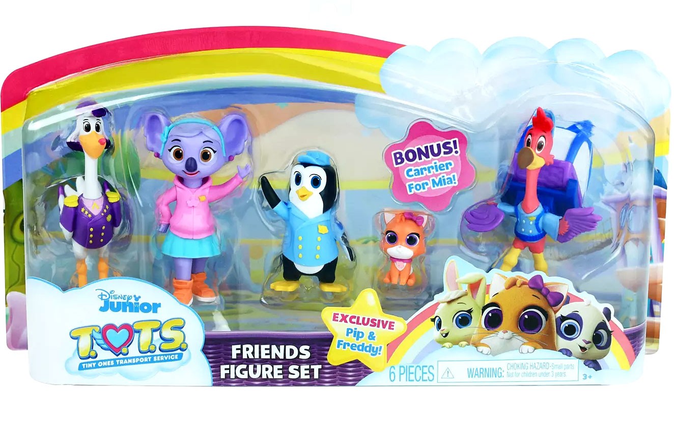 tots friends figure set