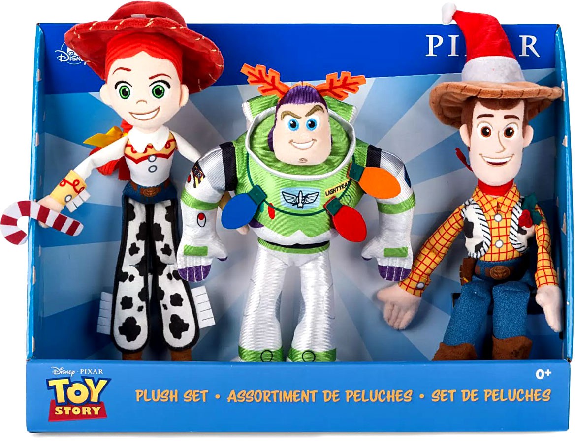 Disney Toy Story 2024 Holiday Jessie, Buzz Lightyear & Woody 3