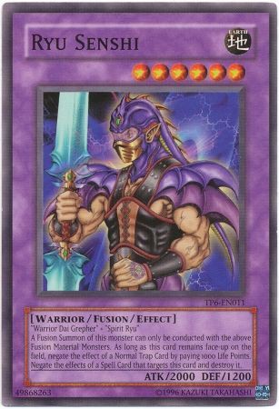 YuGiOh Tournament Pack 6 Common Ryu Senshi TP6-EN011 | eBay
