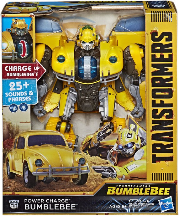 Transformers Bumblebee ~ 10/" ELECTRONIC POWER CHARGE BUMBLEBEE ACTION FIGURE