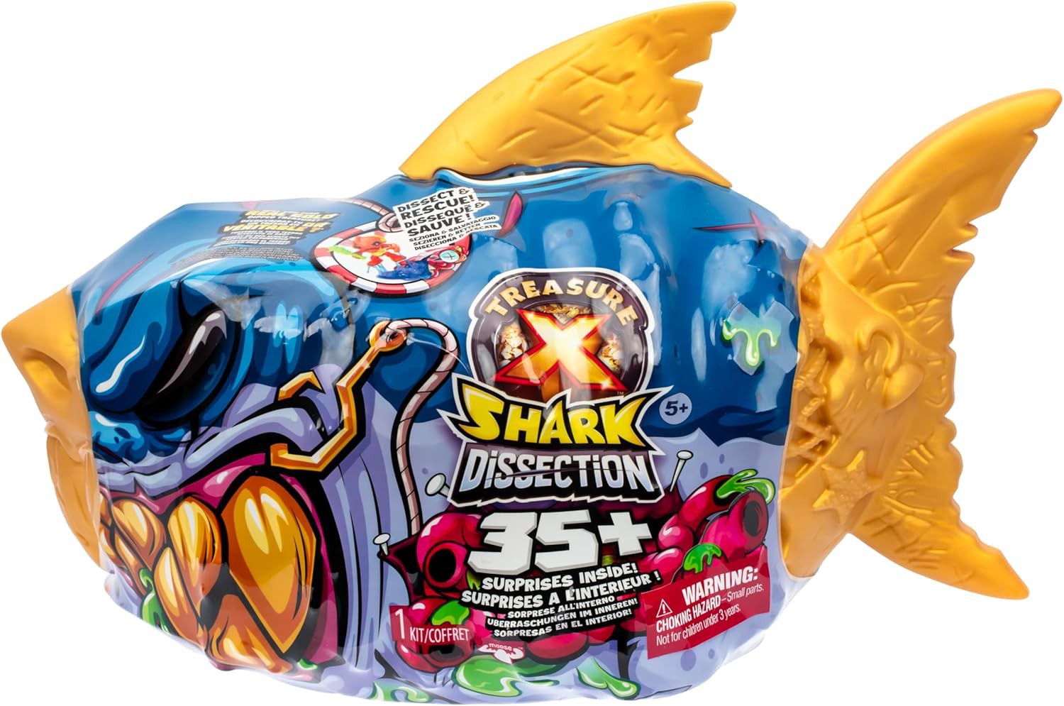 Treasure X Shark Dissection Mega Playset [35+ Surprises!] | eBay