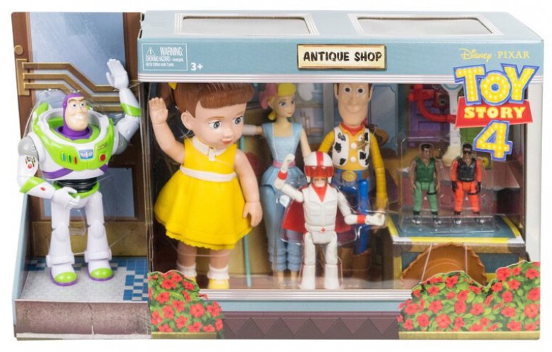Mattel Toy Story 4 Antique Shop Exclusive Action Figure 8Pack Set