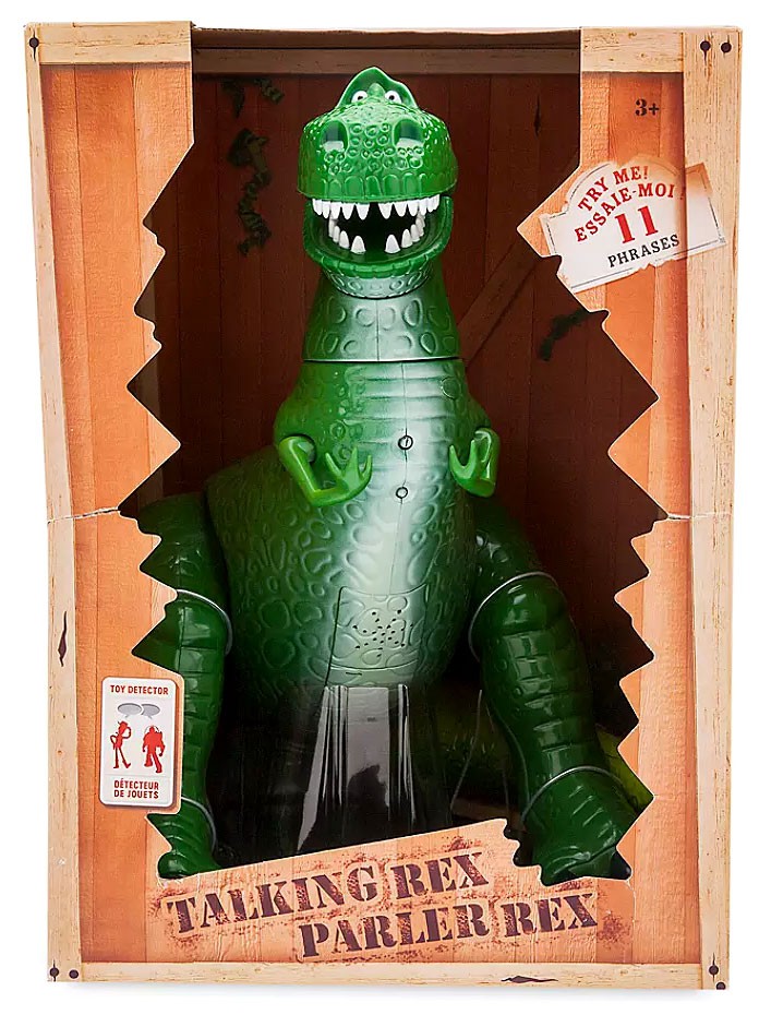 rex toy story figurine