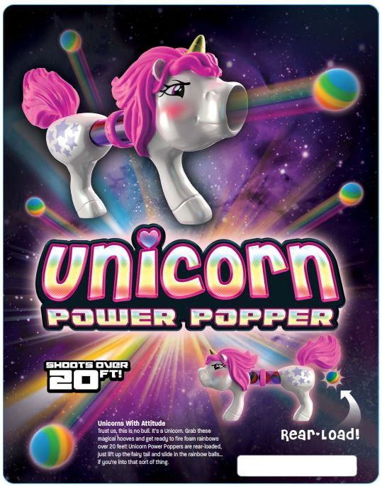 popper toy unicorn