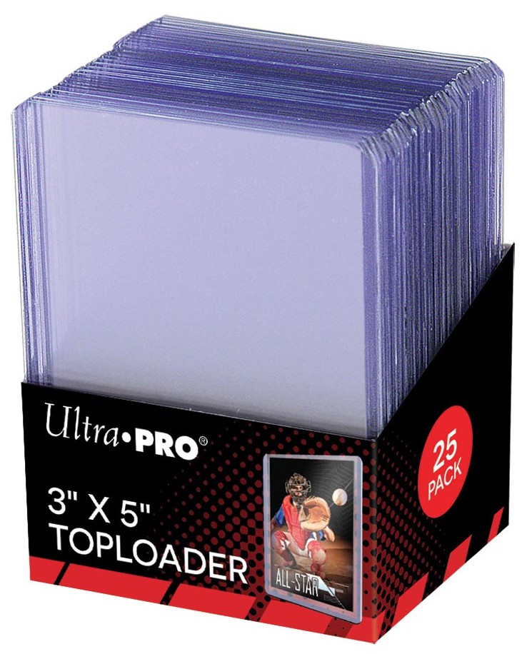 Ultra Pro Card Supplies Toploader Series 3" X 5" Toploader Card Holders