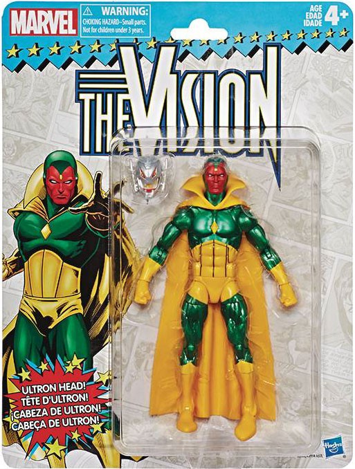 marvel legends vintage vision