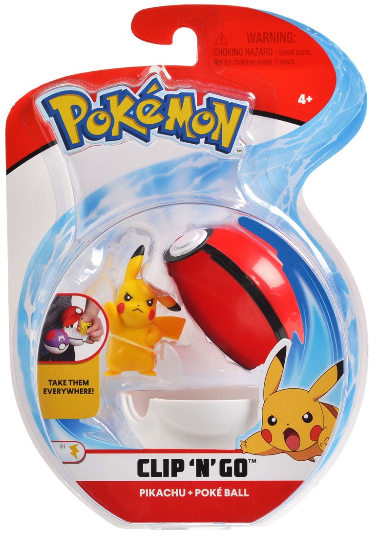 pokemon clip n go poke ball set