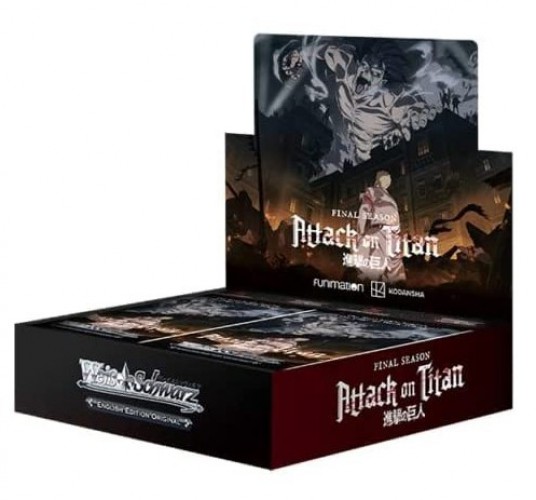 Weiss Schwarz TCG Attack on Titan Final Season Booster Box [16