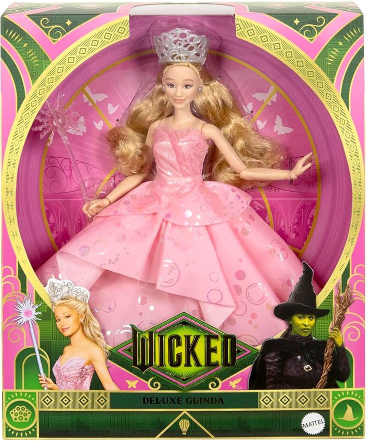 Wicked For Good グリンダ デラックスファッションドール　マテル Wicked Deluxe Glinda Fashion Doll and Accessories | Mattel