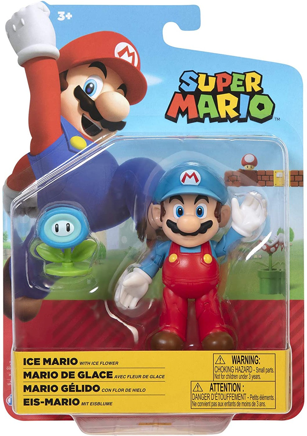 World of Nintendo Super Mario Wave 23 Ice Mario Action Figure