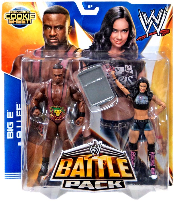 2024最新のスタイル Battle Pack Series 28 AJ Lee & Big E Langston Action Figure プロレス、格闘技