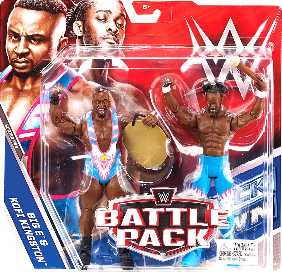 wwe action figures the new day