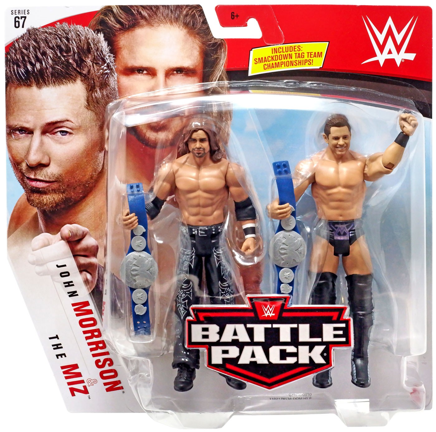 WWE Wrestling Battle Pack Series 67 The Miz & John Morrison Action ... - Wwe67mizmorrison