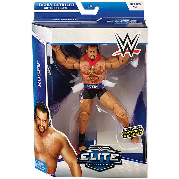 rusev elite action figure