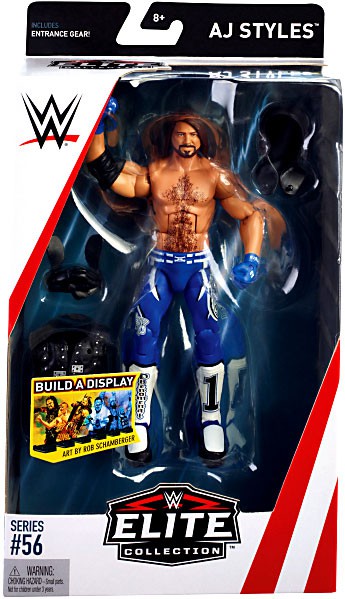 aj styles wrestler toy