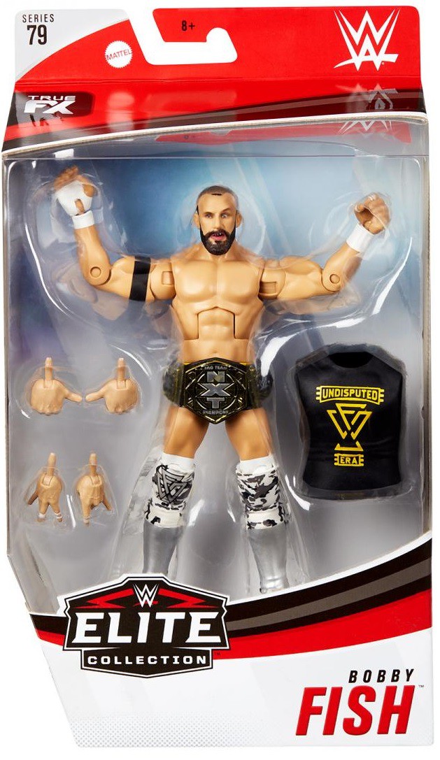 WWE フィギュア　ボビー・フィッシュ　他合計4体　マテルエリート WWE Wrestling Elite Collection Series 79 Bobby Fish Action Figure