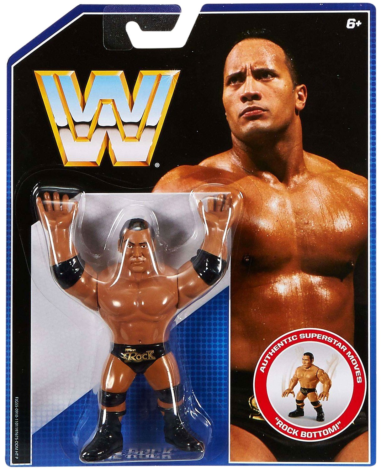wwe the rock action figure