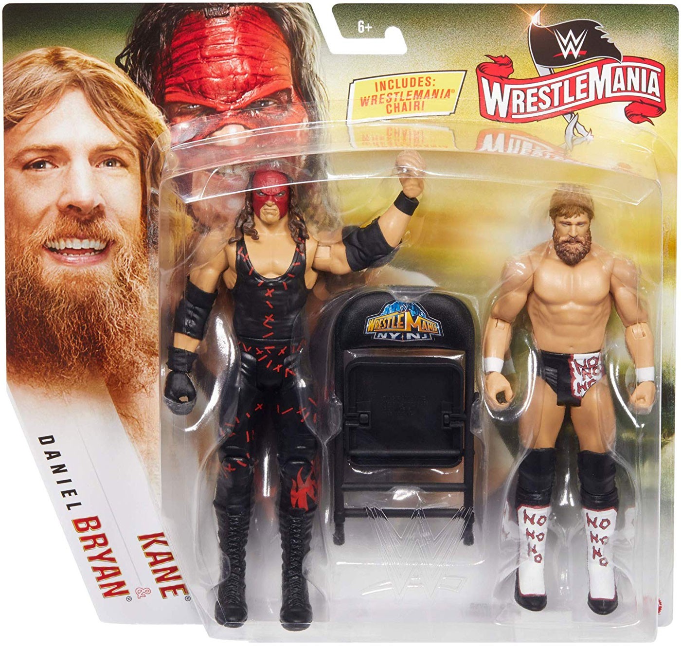 Battle Pack WrestleMania 36 Kane & Daniel Bryan Action Figure 2-Pack ...
