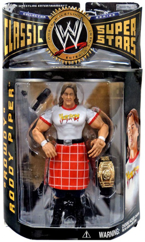 wwe hollywood elite rowdy roddy piper as john nada action figure