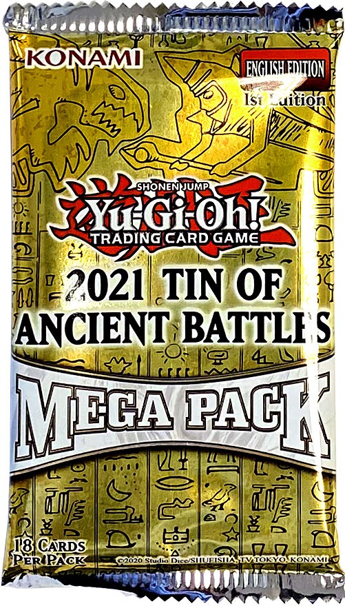 Yu-Gi-Oh! TCG 2021 Tin of Ancient Battles Mega Pack