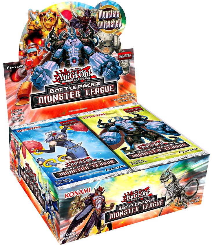 Yugioh Battle Pack 3: Monster League Booster Box