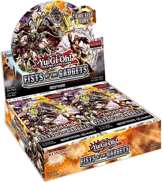 Yu-Gi-Oh Fist of The Gadgets Booster Box 24 Packs