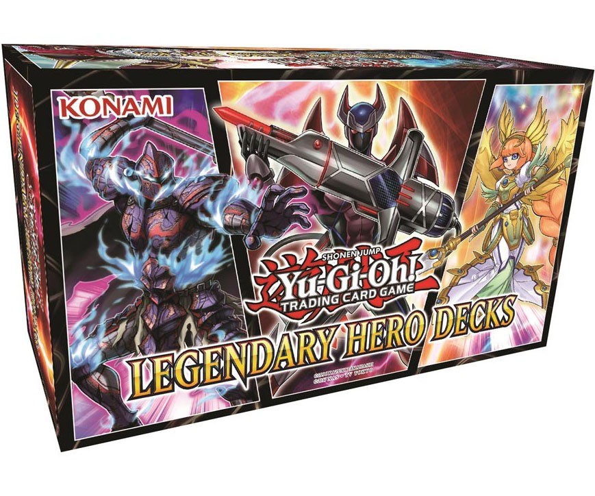 YuGiOh Legendary Hero Decks Box Set | eBay