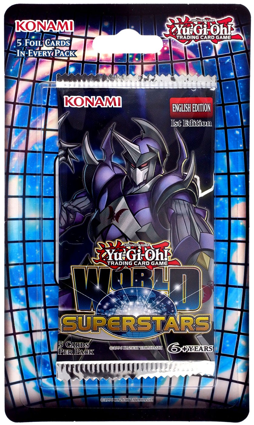 YuGiOh TCG World Superstars Blister Booster Pack | eBay