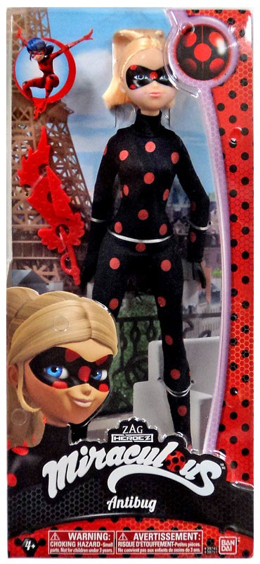 Details About Zag Heroez Miraculous Tales Of Ladybug Cat Noir Antibug 10 Inch Doll