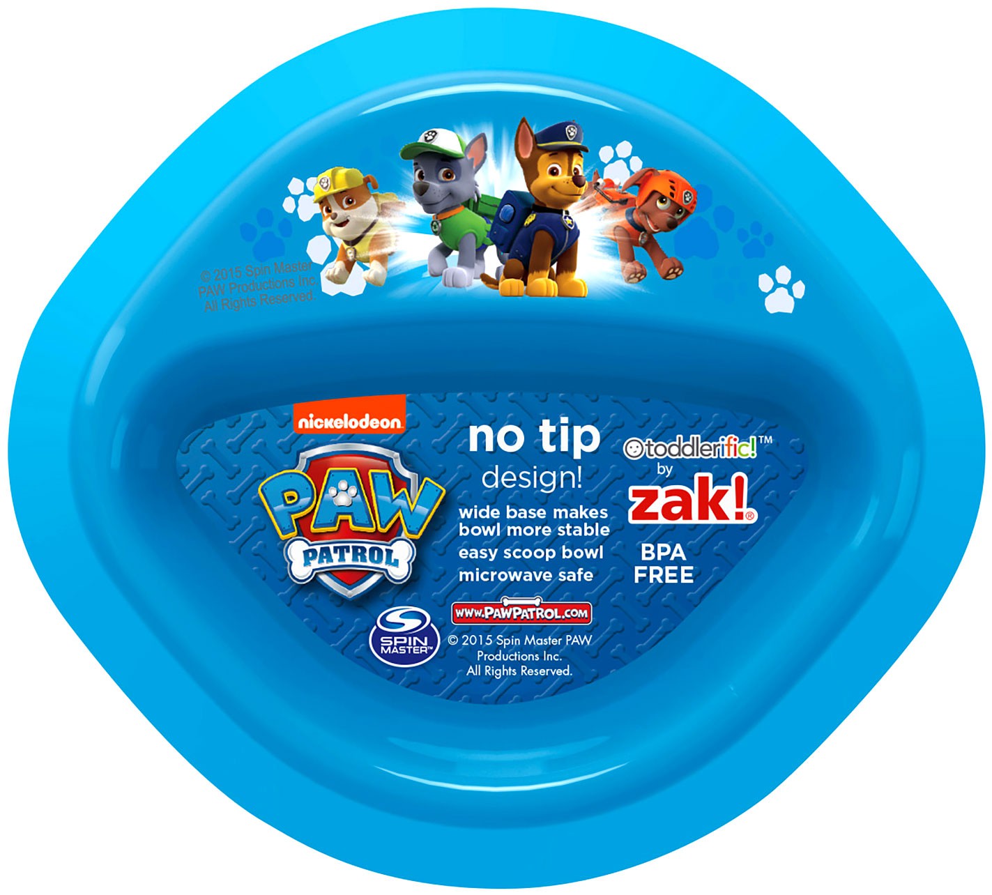 paw patrol skye bowl