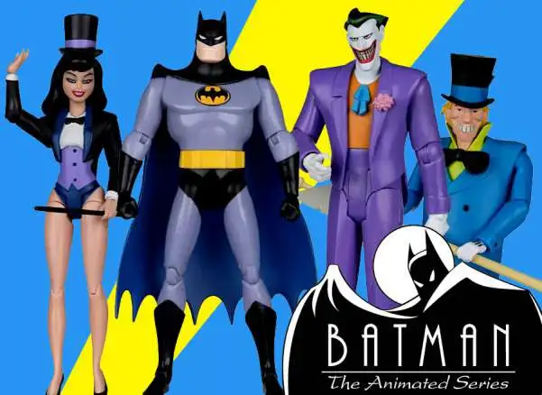 Batman Animated Series Figures-Build Clock King!