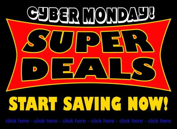 HOT Cyber Monday Steals and Deals!